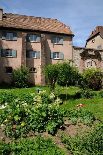 Francia, l'abbazia romana di Murbach in Alsazia — Foto Stock