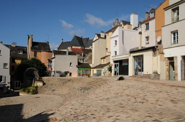 França, a cidade de Pontoise em Val d Oise — Fotografia de Stock