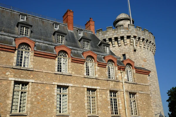 França, o castelo de Rambouillet em Les Yvelines — Fotografia de Stock