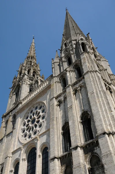 Франція, собор Шартре в Ер і Луар — стокове фото