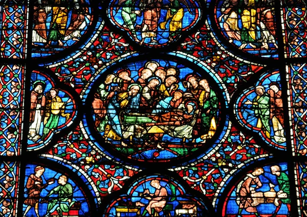 Francja, Katedra w chartres, w departamencie eure et loir — Zdjęcie stockowe