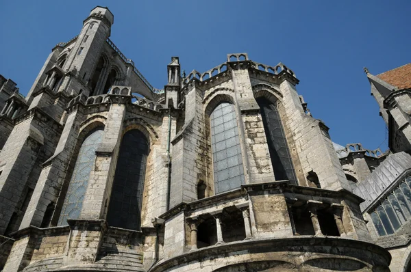 Frankrig, katedralen i Chartres i Eure et Loir - Stock-foto