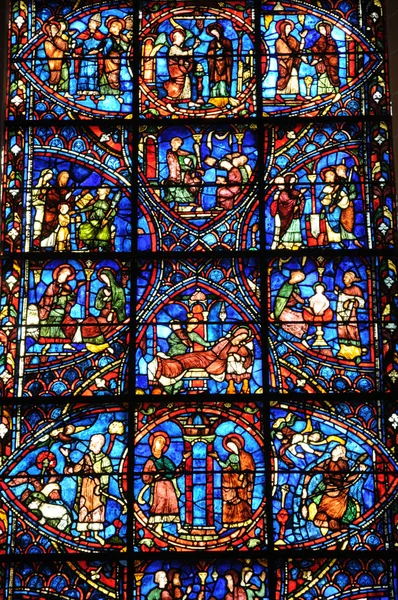 Francia, la catedral de Chartres en Eure et Loir — Foto de Stock