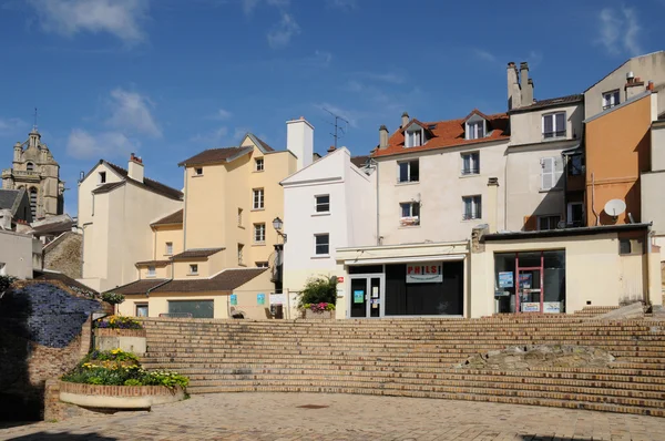 Francia, la città di Pontoise in Val d'Oise — Foto Stock