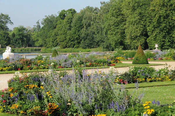 Frankrike, trädgården av slottet rambouillet i les yvelines — Stockfoto