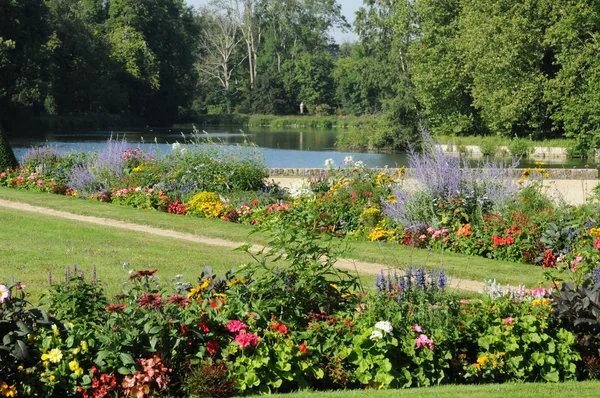 Francia, il giardino del castello di Rambouillet a Les Yvelines — Foto Stock