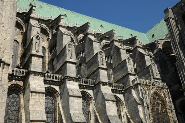 La France, la cathédrale de Chartres à Eure et Loir — Photo