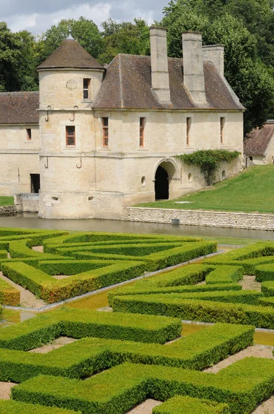 Domaine de villarceaux Rönesans kale — Stok fotoğraf