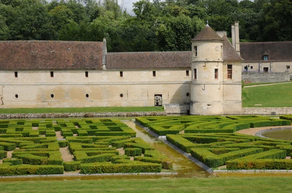 Domaine de villarceaux Rönesans kale — Stok fotoğraf