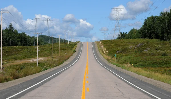 Canada, the road number 169 — Stock Photo, Image