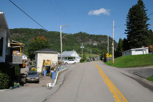 Quebec, das dorf sainte rose du nord — Stockfoto