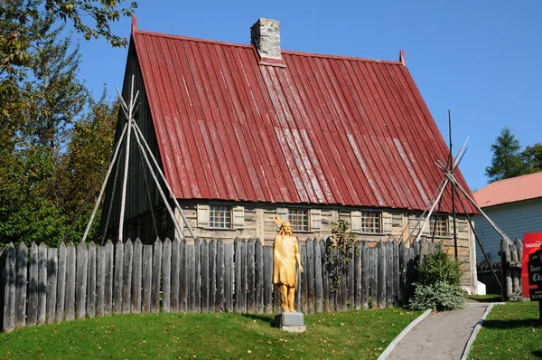 Quebec, Poste de Traite Chauvin Tadoussac — Stock Photo, Image