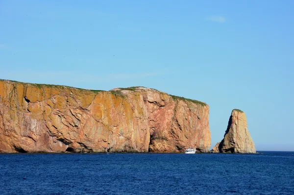 Quebec, Perce Rock in Gaspesie — Stock Photo, Image