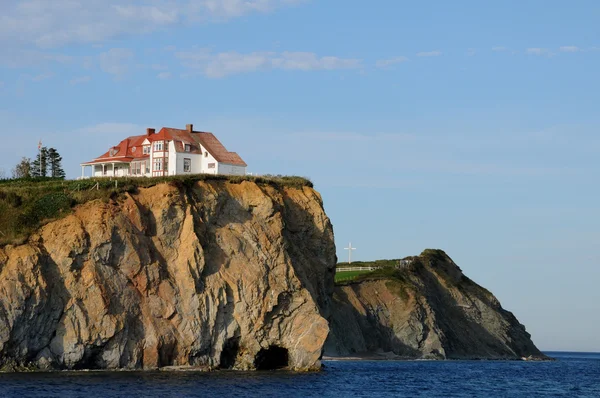 Quebec, the coast of Perce in Gaspesie — Stock Photo, Image