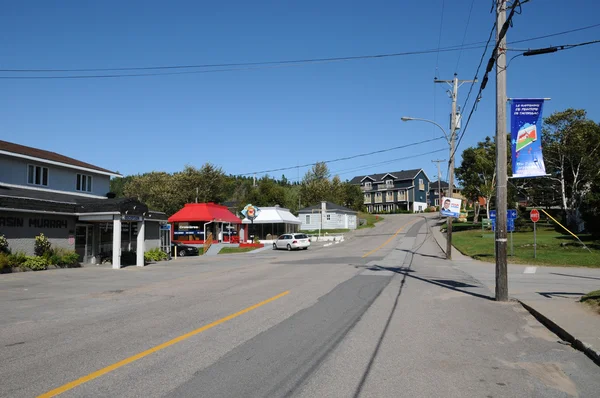 Quebec, the picturesque village of Tadoussac — Stock Photo, Image