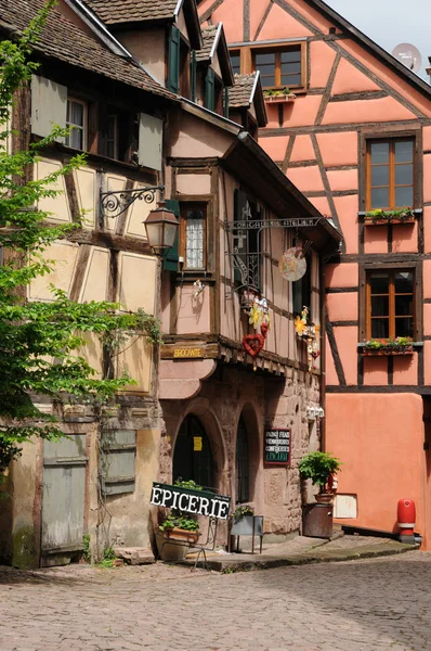 The small village of Riquewihr in Alsace — Stock Photo, Image