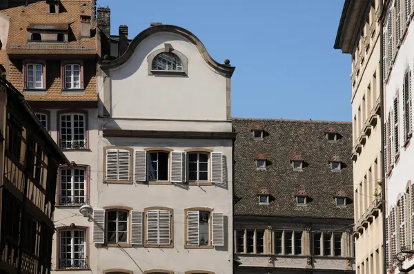 Αλσατία, παλιά και ιστορική περιοχή στο Στρασβούργο — Φωτογραφία Αρχείου