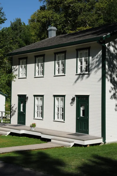 Quebec, the historical village of Val Jalbert — Stock Photo, Image