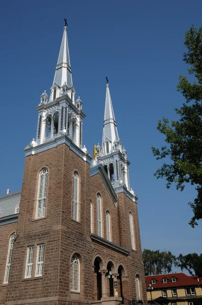 Quebec, la storica chiesa di San Felicien — Foto Stock