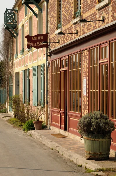 Normandie, el pueblo de Giverny en Eure — Foto de Stock