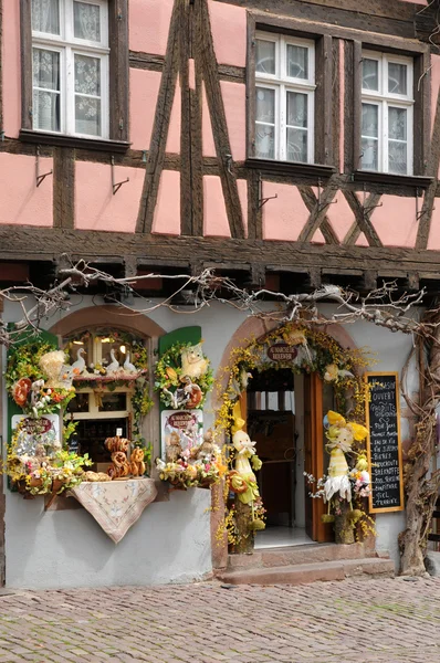 Małe miejscowości Colmar w Alzacji — Zdjęcie stockowe