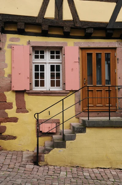 The small village of Riquewihr in Elsace — стоковое фото