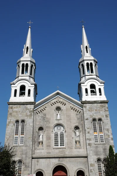Quebec, the historical church of Lavaltrie — Stock Photo, Image