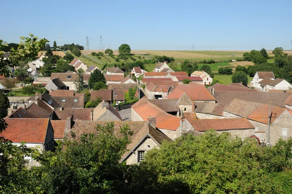 Francja, miejscowości jumeauville w les yvelines — Zdjęcie stockowe