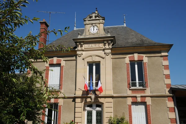 Yvelines, a prefeitura de Rosay — Fotografia de Stock