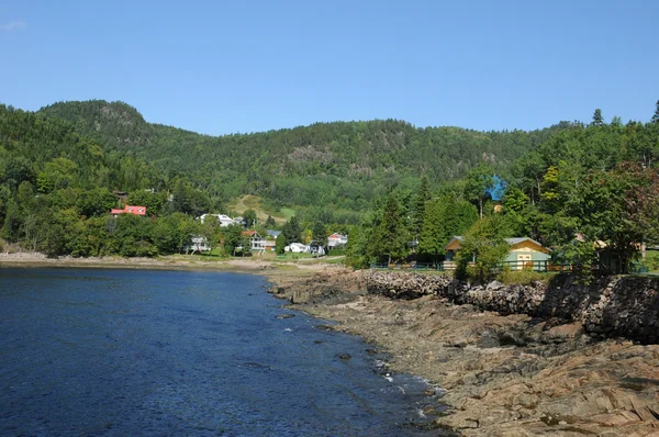 Quebec, a falu Sainte-Rose du Nord — Stock Fotó