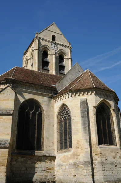 프랑스, 교회의 Auvers sur Oise — 스톡 사진