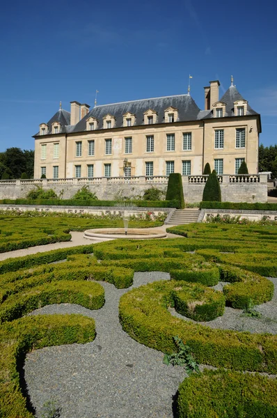 Франция, замок Овер-сюр-Уаз — стоковое фото