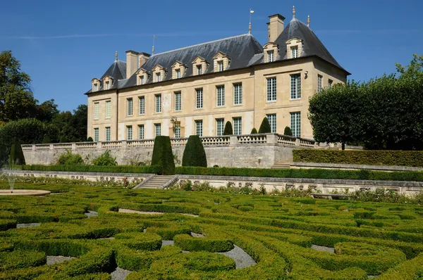 Francie, hrad auvers sur oise — Stock fotografie