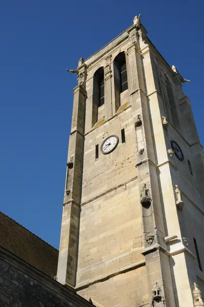 Fransa, maule, Aziz nicolas Kilisesi — Stok fotoğraf