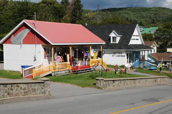 Quebec, the picturesque village of Tadoussac — Stock Photo, Image