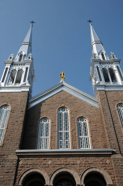 Canada, Quebec, the historical church of Saint Felicien — Stock Photo, Image