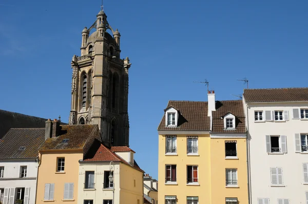 La ciudad de Pontoise en Val d Oise — Foto de Stock