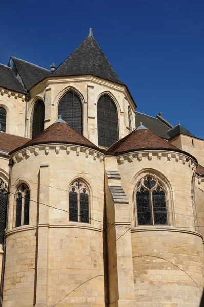 França, catedral Saint Maclou em Pontoise — Fotografia de Stock