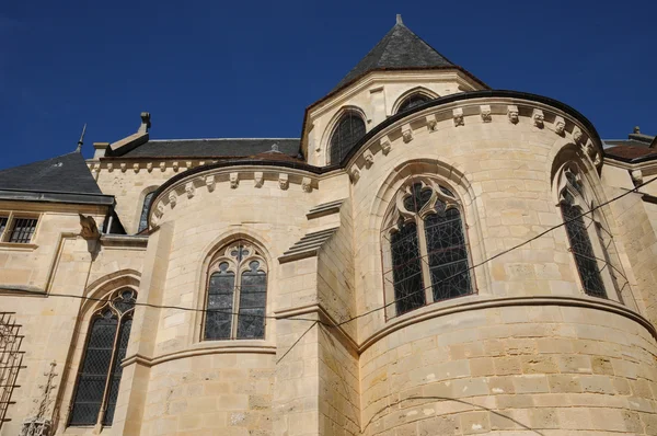 Francia, catedral de Saint Maclou en Pontoise —  Fotos de Stock