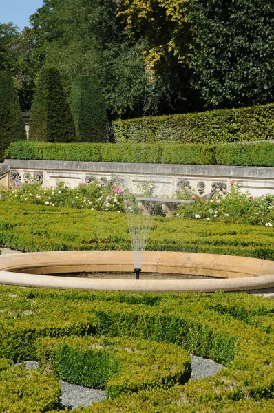 França, o castelo de Auvers sur Oise — Fotografia de Stock