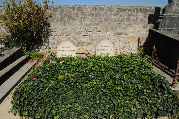 Tumba de Vincent Van Gogh en Auvers sur Oise — Foto de Stock