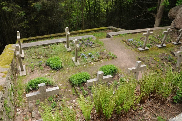 Francia, el cementerio del Monasterio del Mont Saint Odile —  Fotos de Stock