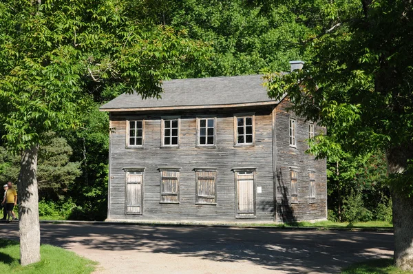 Quebec, el pueblo histórico de Val Jalbert — Foto de Stock