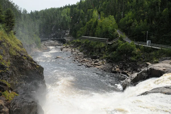 Quebec, parc du trou de la poplatek v desbiens — Stock fotografie