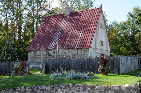 Кебек, Poste de Traite Chauvin Tadoussac — стоковое фото