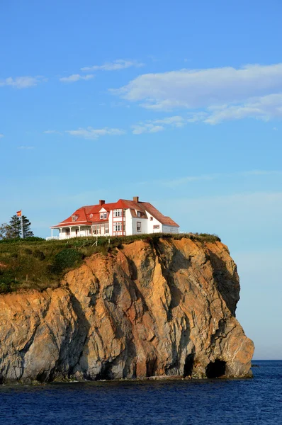 Quebec, the coast of Perce in Gaspesie — Stock Photo, Image