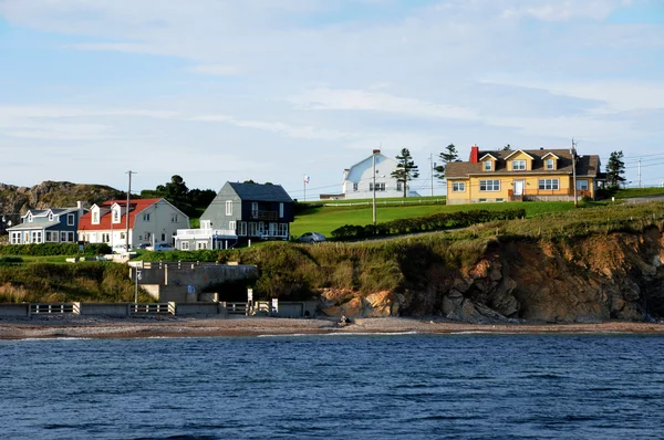 Quebec, de kust van perce in gaspesie — Stockfoto