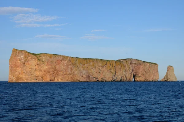 Quebec, Perce Rock in Gaspesie — Stock Photo, Image