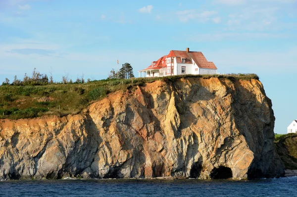 Quebec, pobřeží perce v gaspesie — Stock fotografie