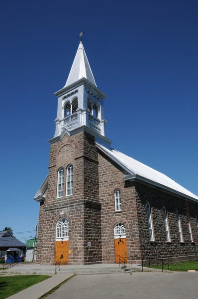 Quebec, the church of Lac a la Croix — Stock Photo, Image